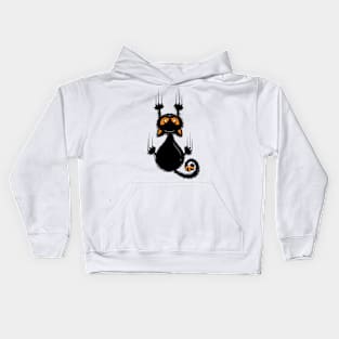 Sliding cat Kids Hoodie